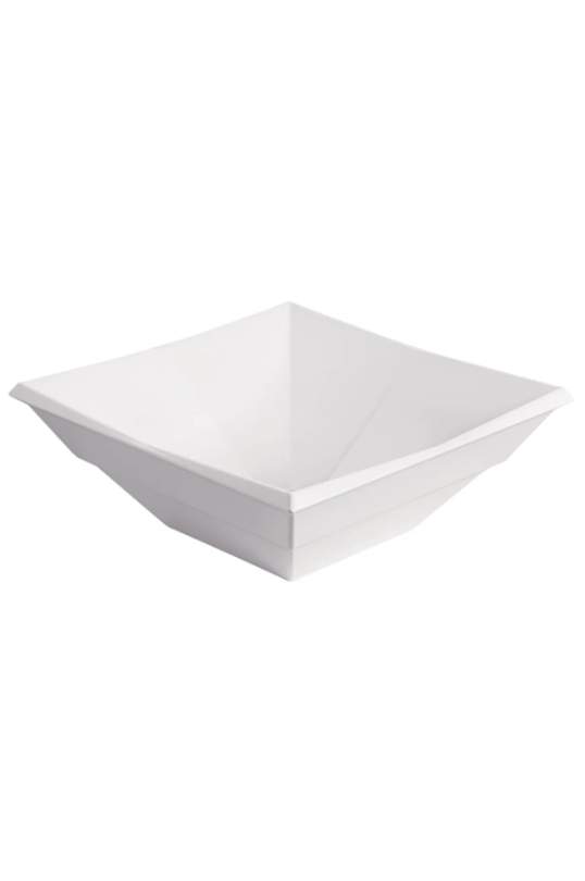 Bien KRLG04101FD0W5000 Kristal 41 x 41 cm Kare Batarya Deliksiz Tezgah Üstü Lavabo