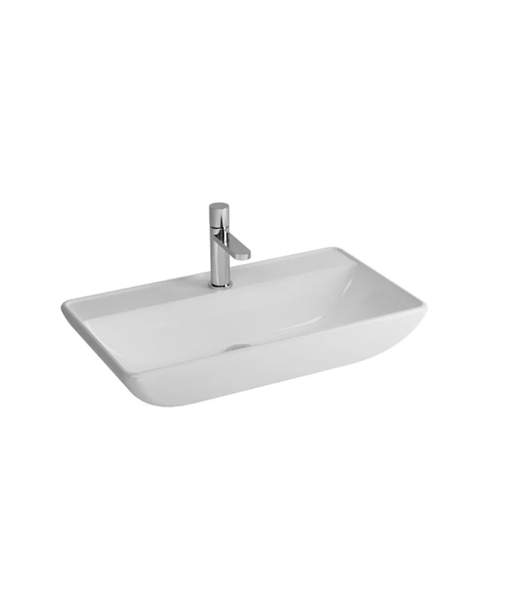 Newarc Domino Tezgah Üstü Lavabo Batarya Deilkli 5019BT
