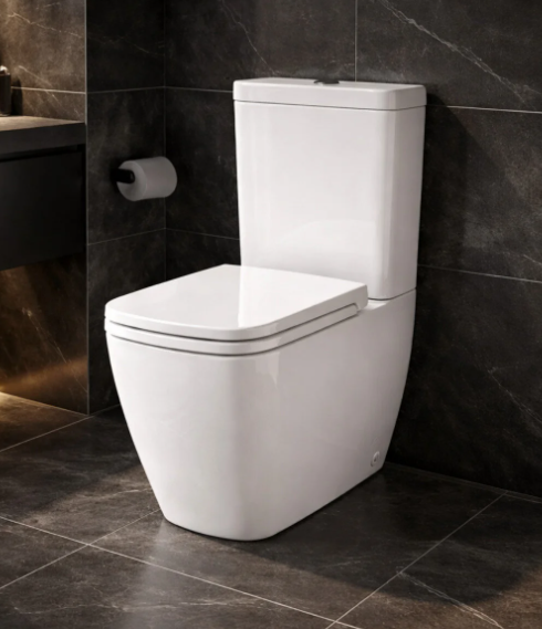 VitrA S25 Smooth Flush Kanalsız Beyaz Duvara Tam Dayalı Klozet Rezervuar Seti 9892B003-7201