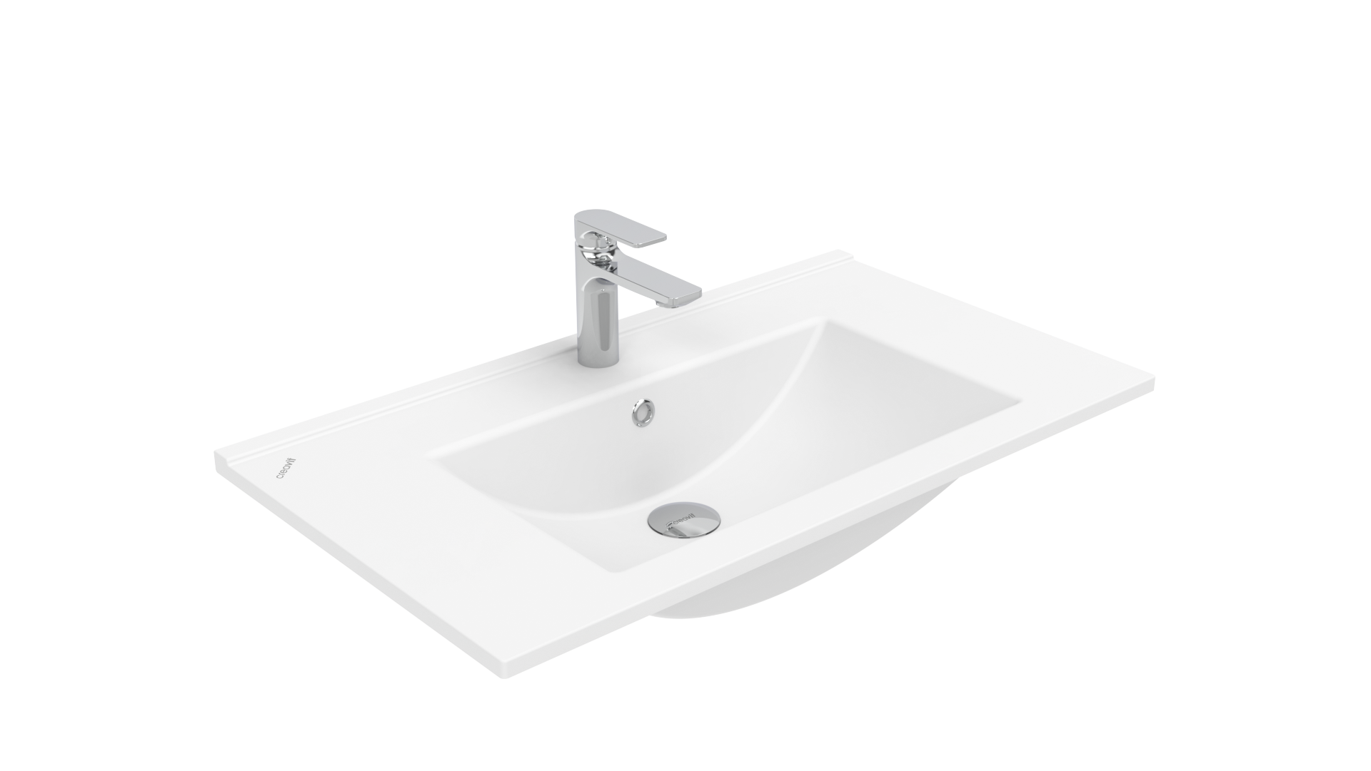 Creavit Su Etajer Uyumlu Lavabo 80 cm