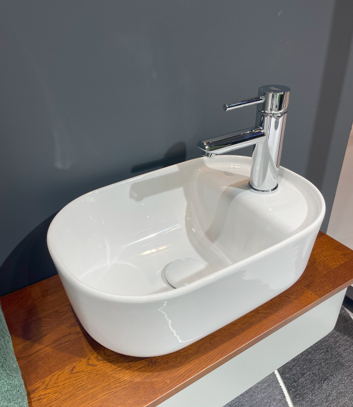 Turkuaz Aqua 42 x 28 cm Tezgah Üstü lavabo