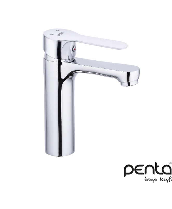 Penta Peony Lavabo Bataryası Krom P601