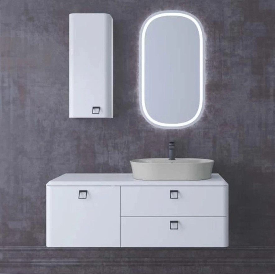 Denko Atlas 120 cm Beyaz Banyo Dolap Takım