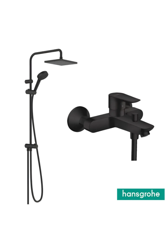 Hansgrohe Vernis Siyah Duş Kolonu, 26289670