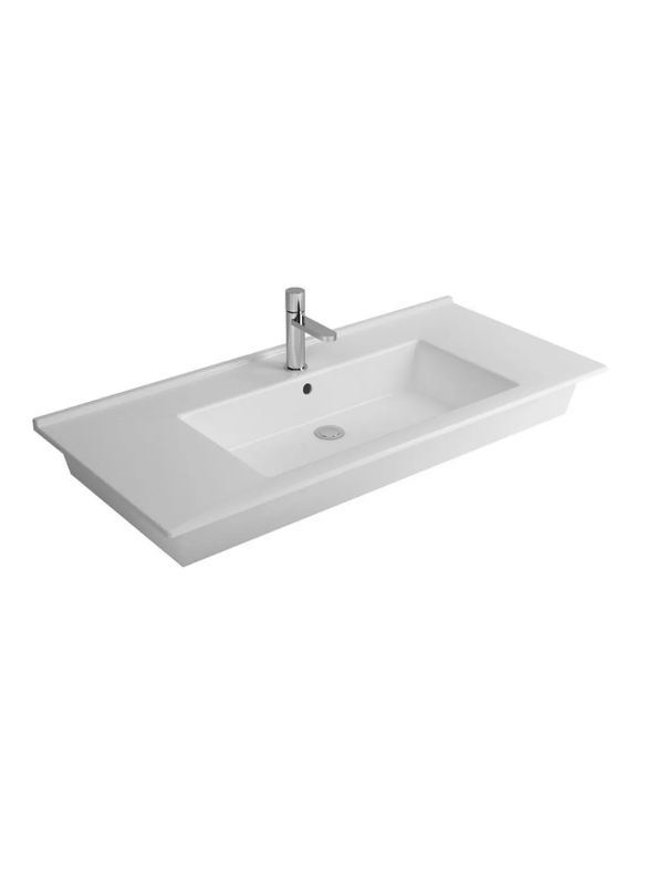 Newarc 501085 Silver Slim 85x45 cm Etejer Uyumlu Lavabo